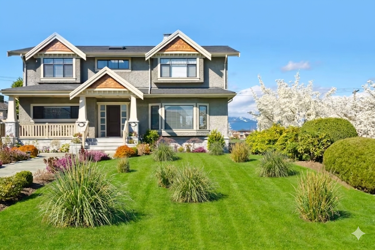 Lawn care before